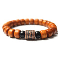 Fortune Jewel Tibetan Bone Beads Om Mani Padme Hum Strength Bracelet