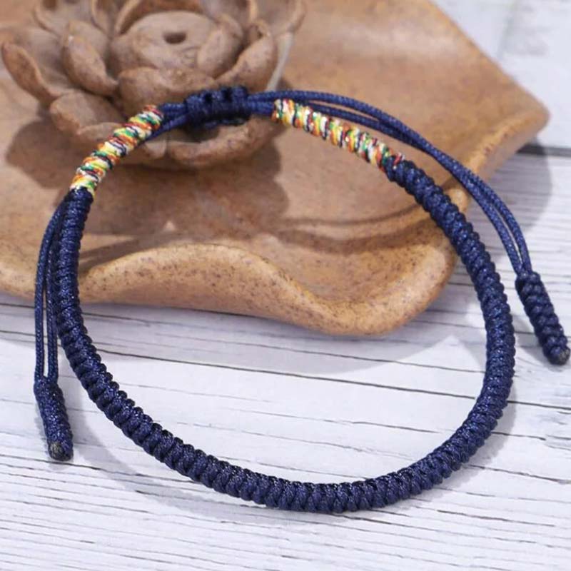 Fortune Jewel 3 PCS Tibetan Copper Beads Healing Protection Luck Bracelet Set