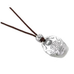 Fortune Jewel Chinese Zodiac Natal Buddha Om Mani Padme Hum Lotus Compassion Necklace Pendant Fortune Jewel