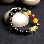 Buddha3bodhi Color-Changing Pixiu Obsidian Wealth Bracelet