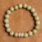 Fortune Jewel Natural Alashan Agate Encourage Bracelet