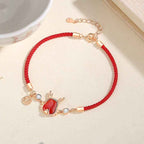 ❗❗❗A Flash Sale- Fortune Jewel 925 Sterling Silver Year of the Dragon Natural Red Agate Dragon Attract Fortune Fu Character Strength Bracelet Necklace Pendant Earrings
