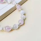 Fortune Jewel 925 Sterling Silver Natural Amethyst Cat's Eye Spiritual Awareness Star Bracelet