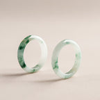 Fortune Jewel Natural Green Jade Luck Abundance Ring