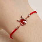 ❗❗❗A Flash Sale- Fortune Jewel 925 Sterling Silver Year of the Dragon Natural Red Agate Dragon Attract Fortune Fu Character Strength Bracelet Necklace Pendant Earrings