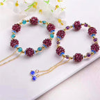 Fortune Jewel Tibetan Garnet Calm Bracelet