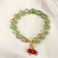 Fortune Jewel Liuli Glass Bead Blessing Harmony Bracelet