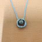 Fortune Jewel Mobius Lucky Bead Copper Wealth Necklace Pendant