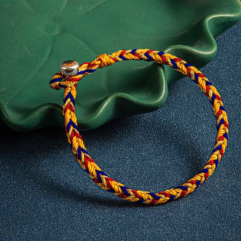 Fortune Jewel "May you be safe and sound all year round" Lucky Multicolored Bracelet