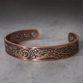 Fortune Jewel Viking Birds Magnetic Copper Adjustable Cuff Bracelet Bangle