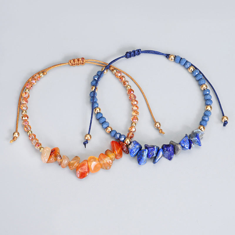 Fortune Jewel Amethyst Purify Knit Bracelet