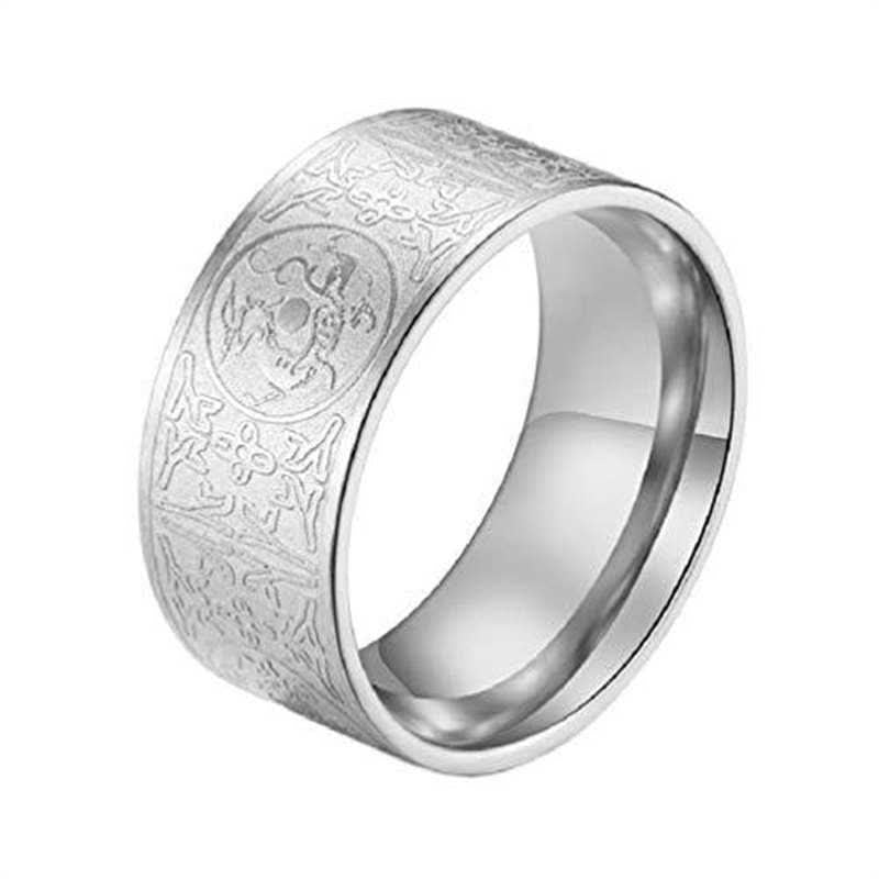 Fortune Jewel Four Guardian Beast Dragon White Tiger Suzaku Basalt Carved Success Luck Ring Fortune Jewel