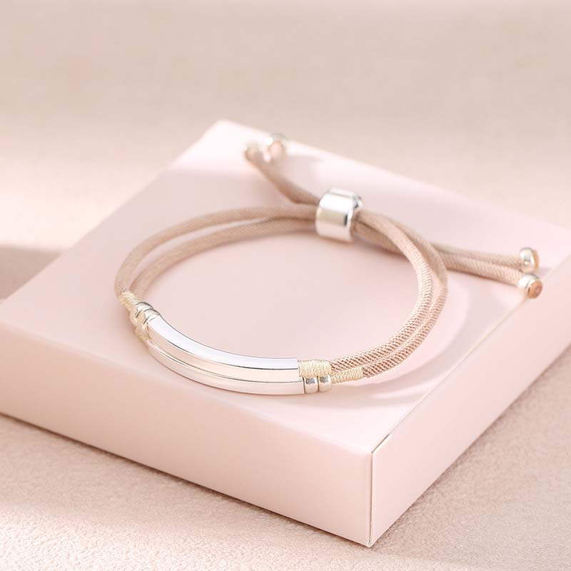 Fortune Jewel 925 Sterling Silver Red String Layered Braid Bracelet - Fortune Jewel