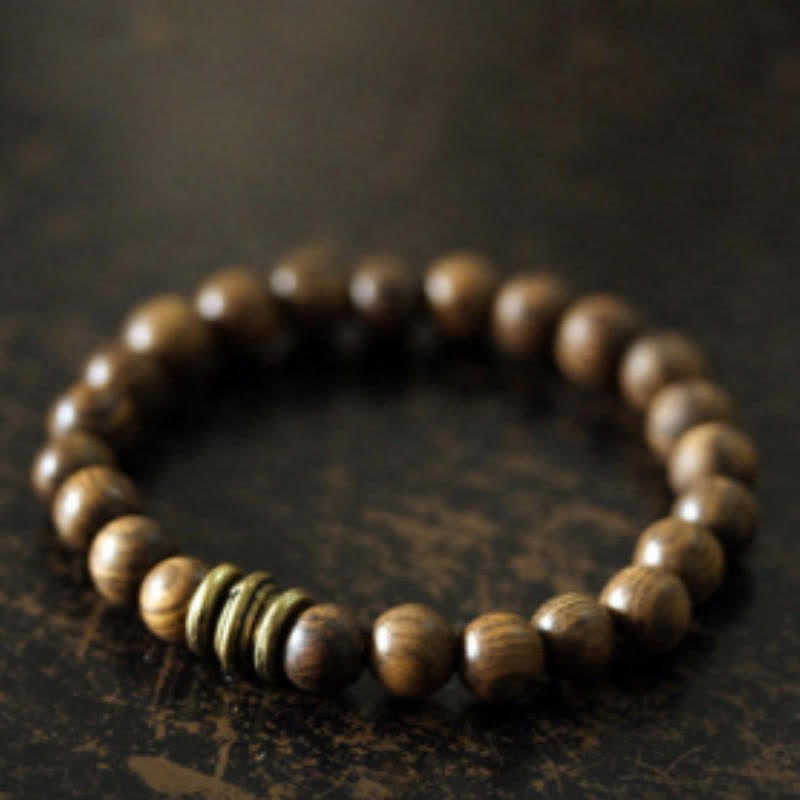 Fortune Jewel Tibetan Sandalwood Protection Bracelet