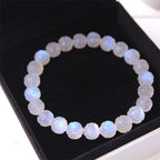 Fortune Jewel Natural Moonstone Lotus Love Bracelet