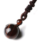 Fortune Jewel Tibetan Tiger's Eye Protection Necklace