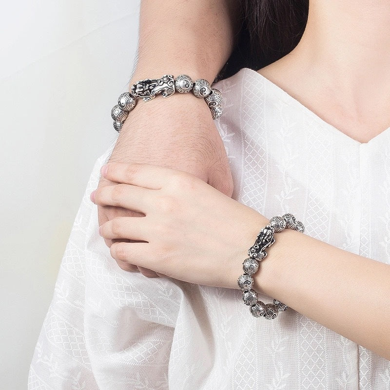Fortune Jewel Tibetan FengShui PiXiu Wealth Bracelet