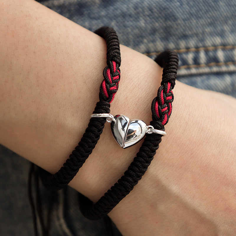 Fortune Jewel 2Pcs Tibetan Luck Chinese Knot Protection String Bracelet