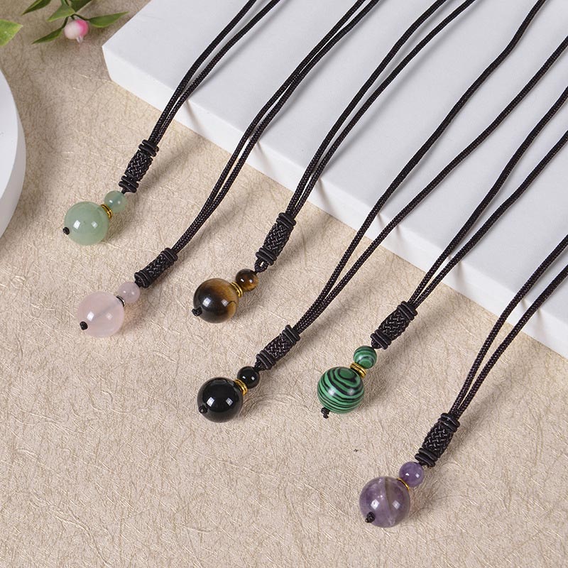Fortune Jewel Tibetan Jade Harmony Necklace