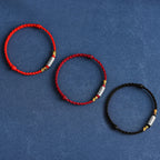 Fortune Jewel Handcrafted 925 Sterling Silver Everything Goes Well Design Protection Strength Bracelet Anklet