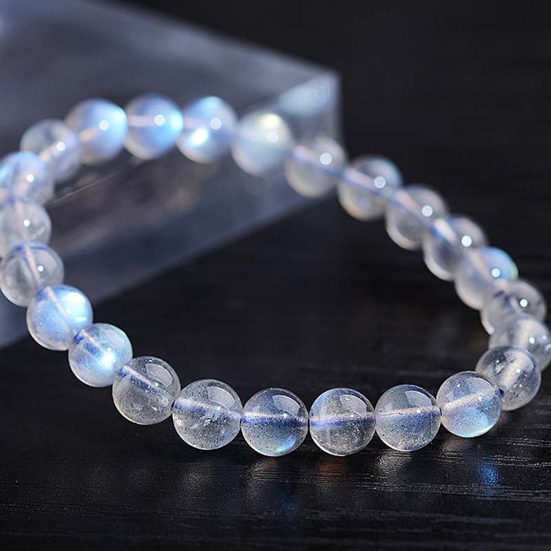 Fortune Jewel Natural Moonstone Healing Beads Bracelet