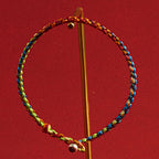 Fortune Jewel "May you be blessed with peace and safety in all four seasons" Lucky Multicolored Bracelet