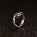 Buddha3bodhi Adjustable 925 Silver Chinese Dragon Ring