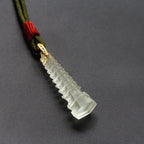 Fortune Jewel Liuli Ancient Pagoda Wisdom Necklace