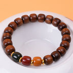 Fortune Jewel Ebony Wood Rosewood Peace Balance Bracelet