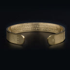 Fortune Jewel Shurangama Mantra Engraving Titanium Steel Blessing Bracelet