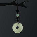 Fortune Jewel PiXiu Jade Peace Buckle Abundance Wealth Key Chain