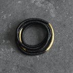 Fortune Jewel Ebony Wood Brass Copper Balance Multilayered Bracelet