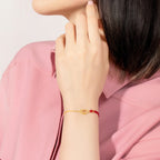 Fortune Jewel Lock of Good Wishes Luck Strength Chain Bracelet