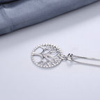 Fortune Jewel The Tree of Life 925 Sterling Silver Creation Necklace Pendant