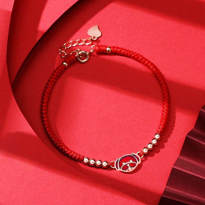 Fortune Jewel 12 Chinese Zodiac Lucky Red String Bracelet