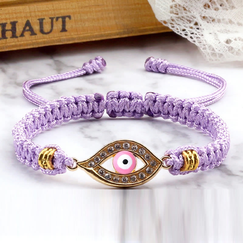Fortune Jewel Evil Eye Keep Away Evil Spirits String Bracelet
