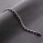 Fortune Jewel Dragon Pattern Titanium Steel Protection Necklace Pendant Bracelet Fortune Jewel