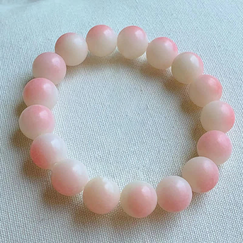 Fortune Jewel Natural Bodhi Seed Lovely Paw Lucky Cat Paw Peace Bracelet