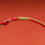 Fortune Jewel Handmade Chinese Zodiac Rabbit Rooster Rat Horse Dragon Protection Braid String Bracelet