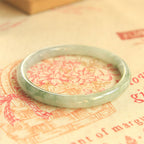 Fortune Jewel Natural Jade Peace Healing Bangle Bracelet