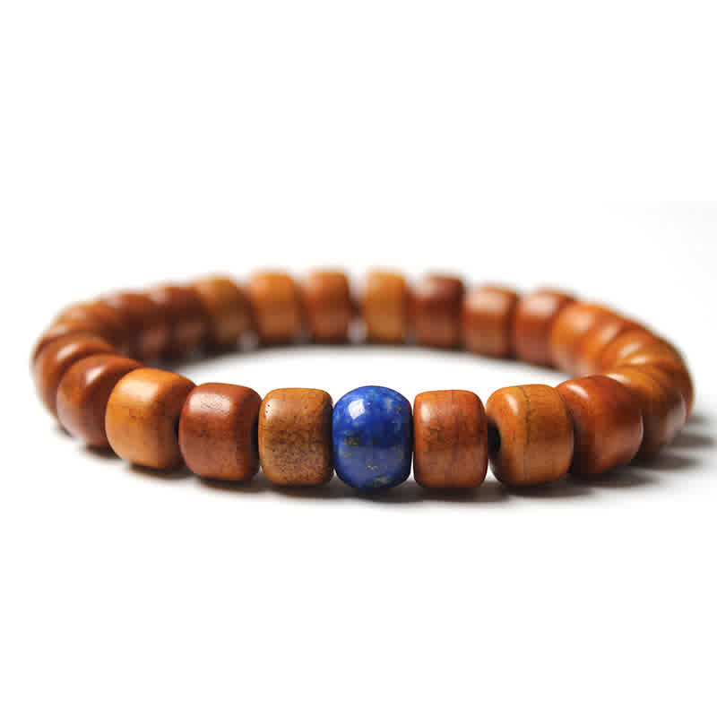 Fortune Jewel Tibetan Bone Beads Om Mani Padme Hum Strength Bracelet