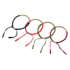 Fortune Jewel Tibetan Handmade Multicolor King Kong Knot Luck Strength Braided Bracelet