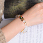 Buddha3bodhi Color-Changing Pixiu White Crystal Dice Wealth Bracelet