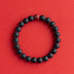 Fortune Jewel Tibetan Cypress Cinnabar Lotus Healing Bracelet