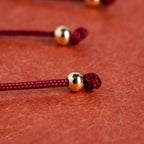 Fortune Jewel Garnet Cinnabar PiXiu Blessing Calm String Bracelet