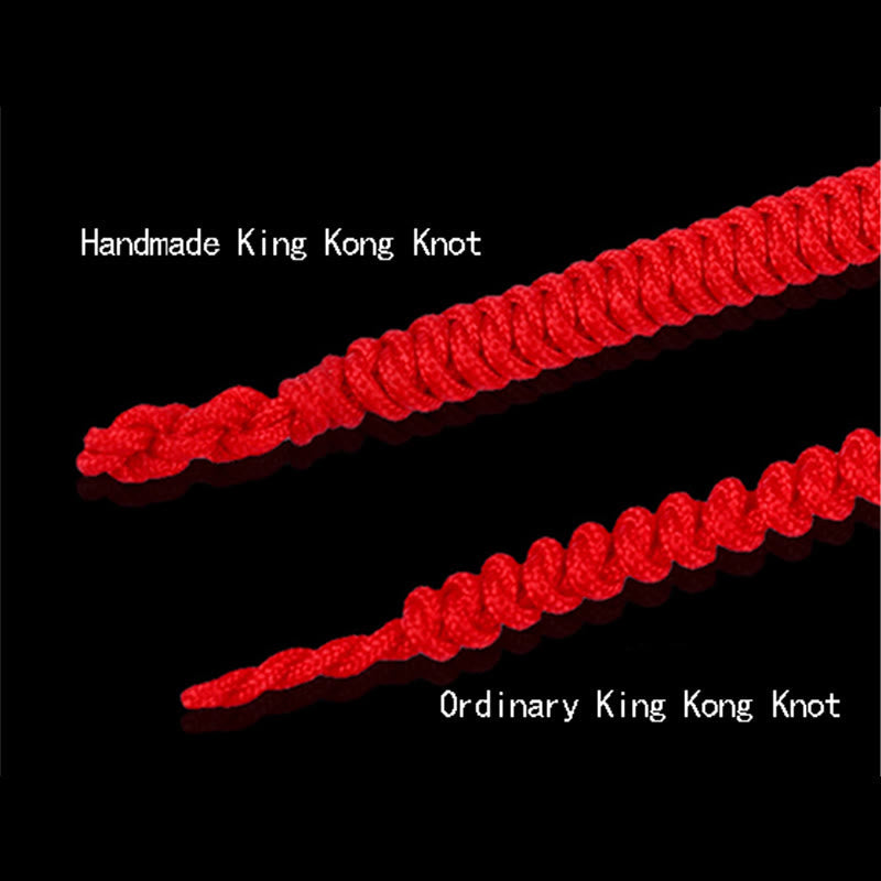 Fortune Jewel Tibetan Handmade Multicolored Thread King Kong Knot Strength Braid String Bracelet