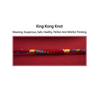 Fortune Jewel "May You Be Safe And Lucky In The Year Ahead" Multicolored Bracelet