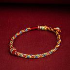 Fortune Jewel Handmade Dragon Boat Festival Luck Colorful Rope Child Adult Bracelet
