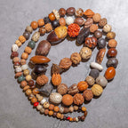 Fortune Jewel 108 Mala Beads Bodhi Seed Luck Wealth Bracelet Wrist Mala