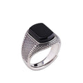 Black Obsidian Protection Ring